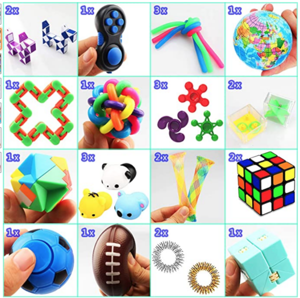 Sensory Toys: 8 Pack Maze Sensory Toys, Sensory Toys for Adults  Autism/Anxiety Relief.